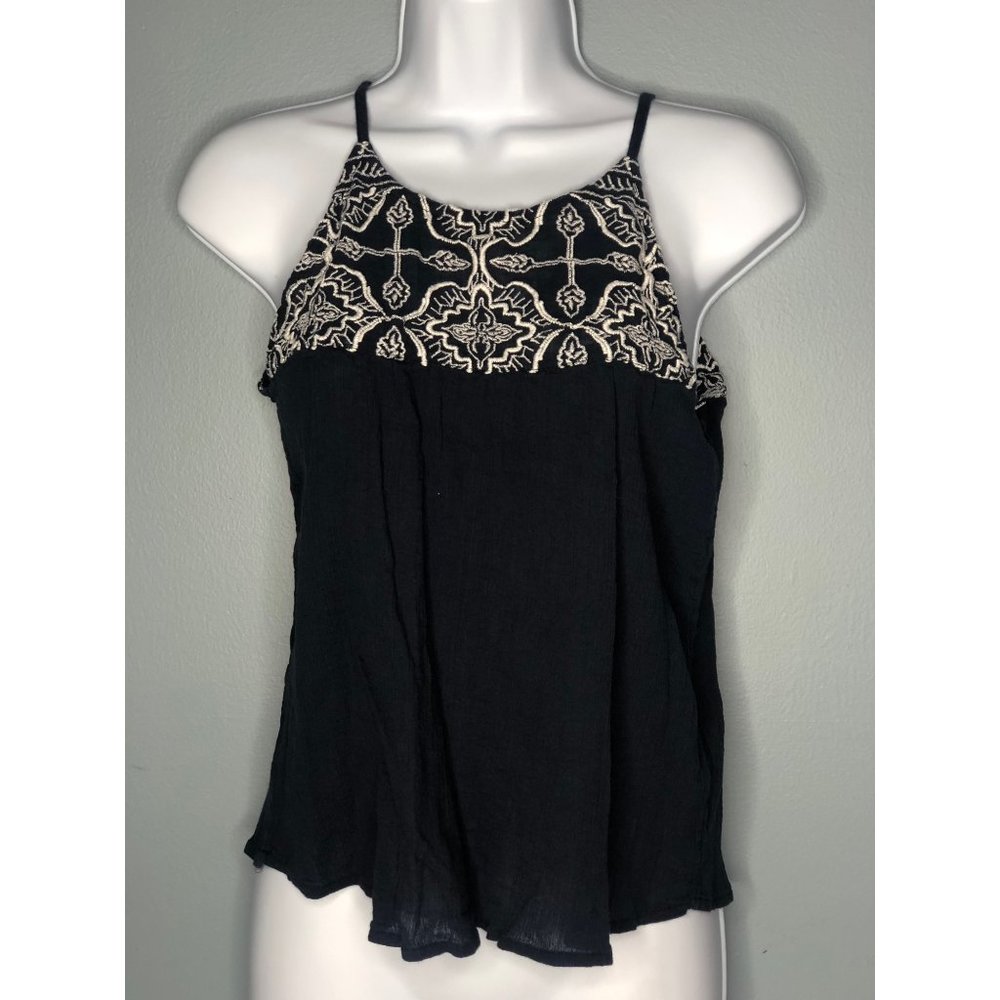 Embroidered top large